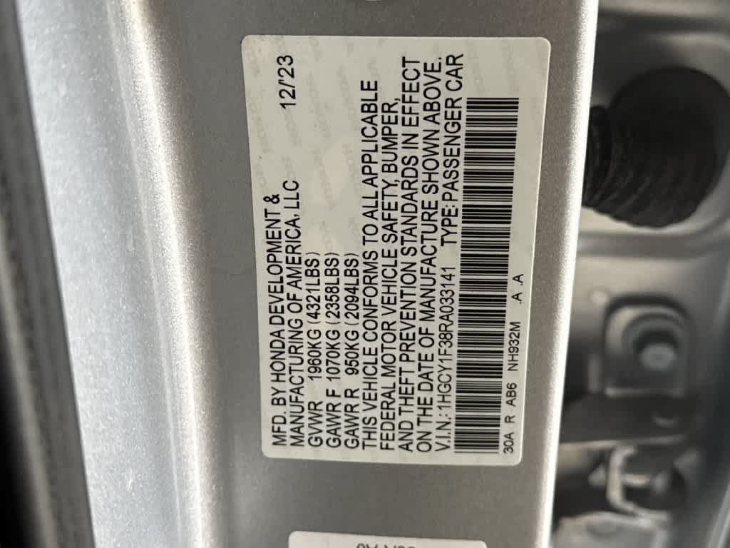 Used 2024 Honda Accord EX image 28