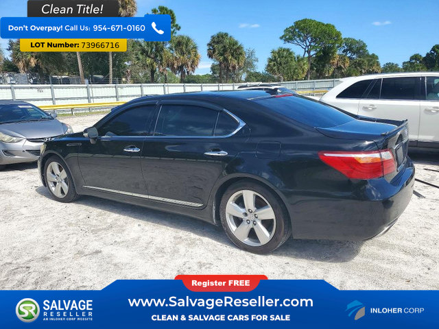 Used 2012 Lexus LS 460 L w/ Luxury Pkg RWD image 3
