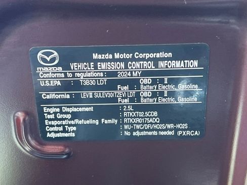 Certified 2024 MAZDA CX-90 Plug-In Hybrid w/ Premium Pkg image 37