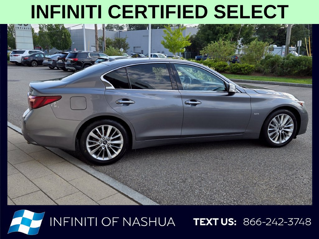 Certified 2019 INFINITI Q50 Luxe w/ Essential Package (3.0T Luxe) AWD/4WD image 15