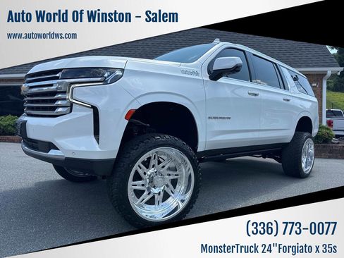 Used 2021 Chevrolet Suburban High Country image 1