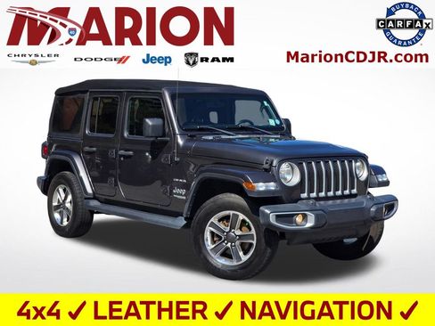 Used 2022 Jeep Wrangler Unlimited Sahara AWD/4WD image 1
