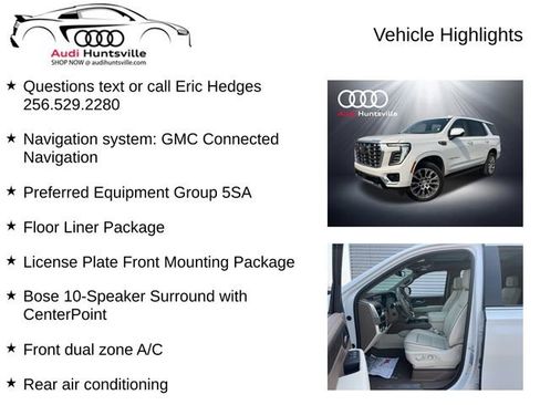 Used 2025 GMC Yukon Denali w/ Sun & Power Step Package image 6