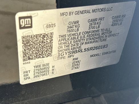 Certified 2025 Cadillac Escalade Premium Luxury image 51