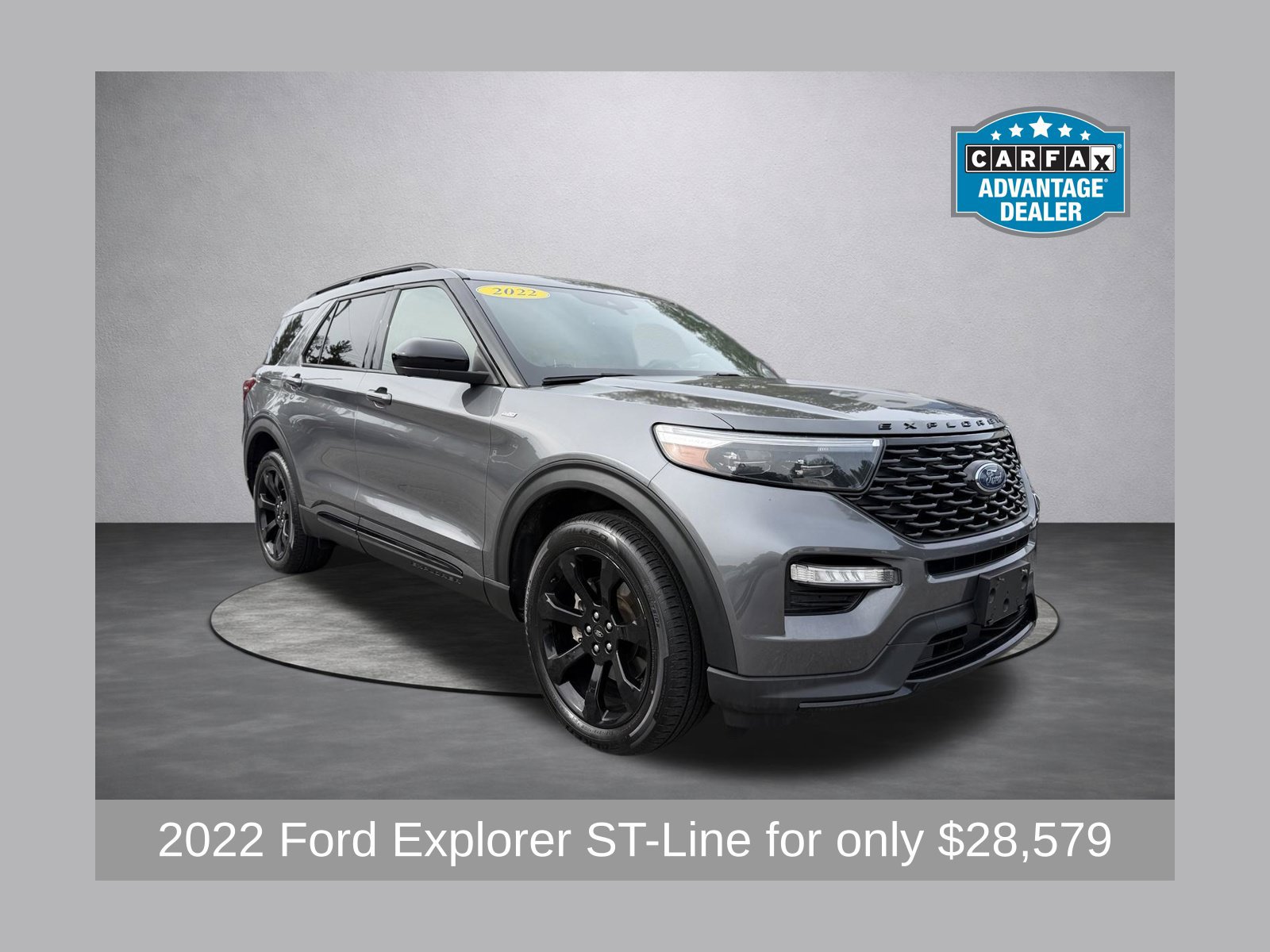 Used 2022 Ford Explorer ST-Line w/ Class IV Trailer Tow Package AWD/4WD 360° Tour