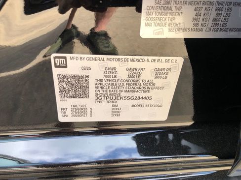 New 2025 GMC Sierra 1500 Elevation AWD/4WD image 49