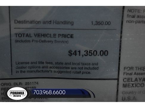 New 2025 Acura ADX A-Spec image 38