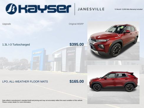 Certified 2022 Chevrolet TrailBlazer LT FWD image 2