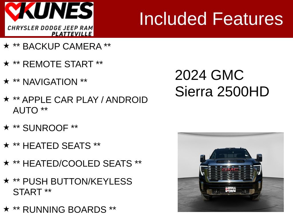 Used 2024 GMC Sierra 2500 Denali AWD/4WD image 2