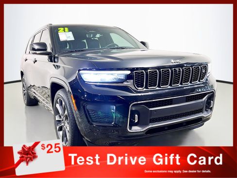 Used 2021 Jeep Grand Cherokee L Overland w/ Advanced Protech Group III AWD/4WD image 1