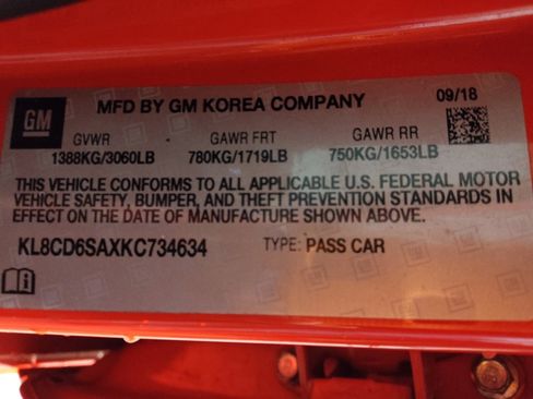 Used 2019 Chevrolet Spark LT image 33