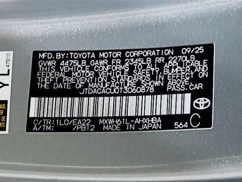 New 2026 Toyota Prius XSE Premium image 28