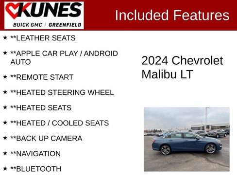 Used 2024 Chevrolet Malibu LT image 2