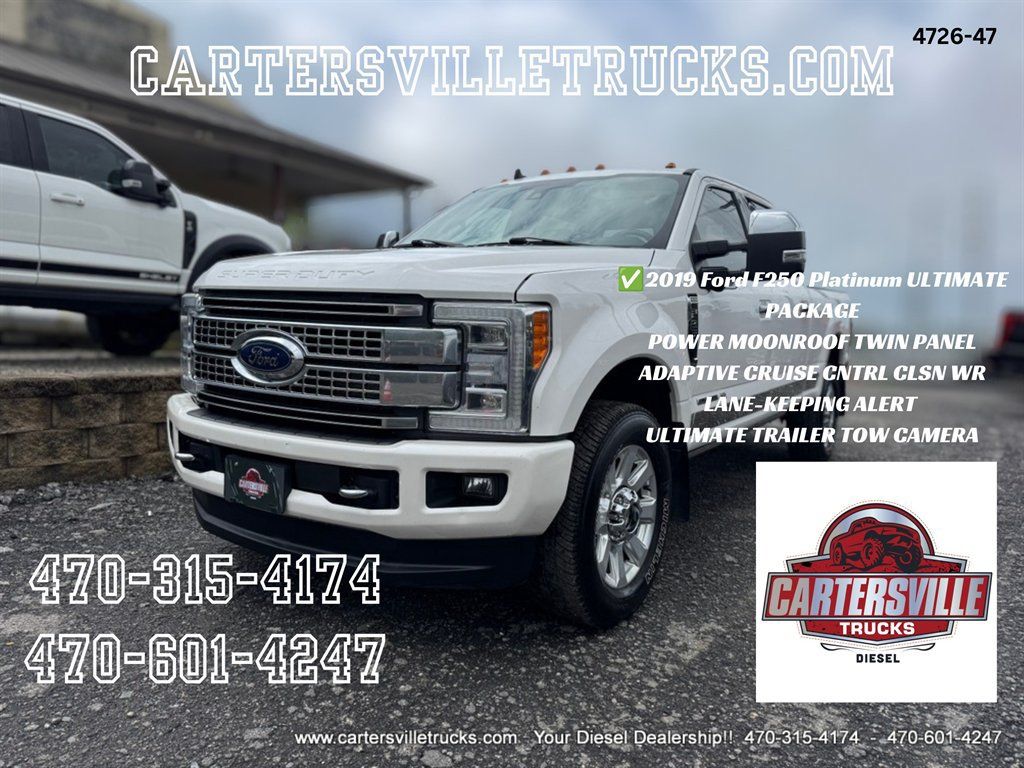 Used 2019 Ford F250 Platinum w/ Platinum Ultimate Package AWD/4WD image 1
