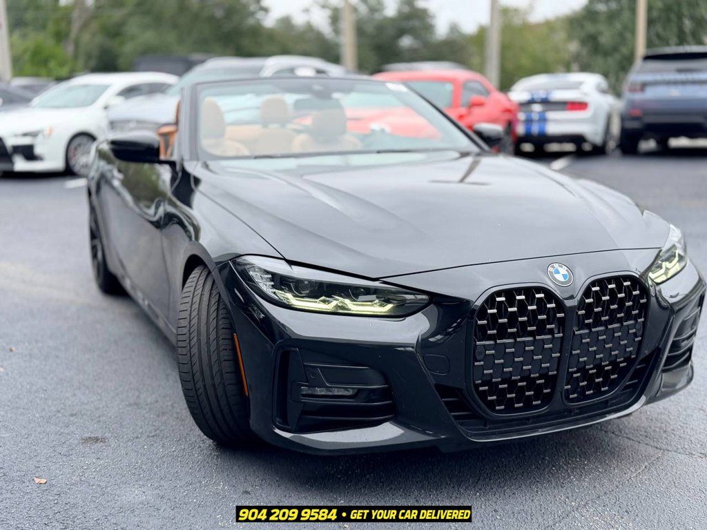 Used 2022 BMW 430i Convertible w/ M Sport Package RWD image 4