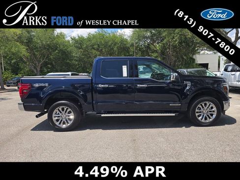 Certified 2025 Ford F150 Lariat w/ Equipment Group 501A Mid AWD/4WD image 3