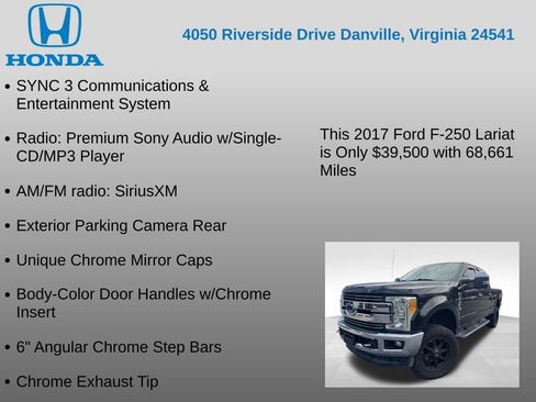 Used 2017 Ford F250 Lariat w/ Chrome Package image 17