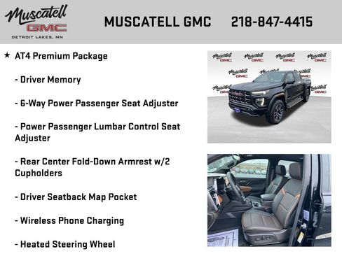 Used 2025 GMC Canyon AT4 w/ Technology Plus Package image 6