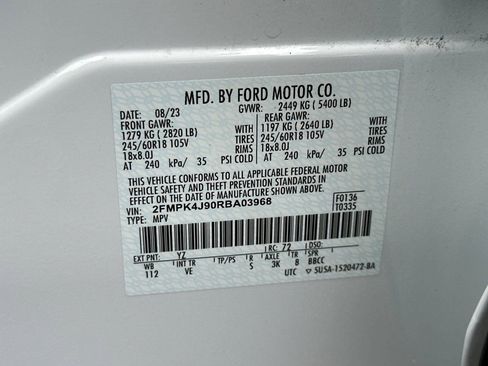 Certified 2024 Ford Edge SEL w/ Convenience Package image 32