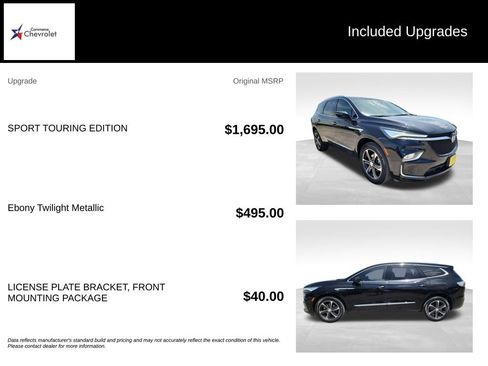 Used 2022 Buick Enclave Essence w/ Sport Touring Edition FWD image 45