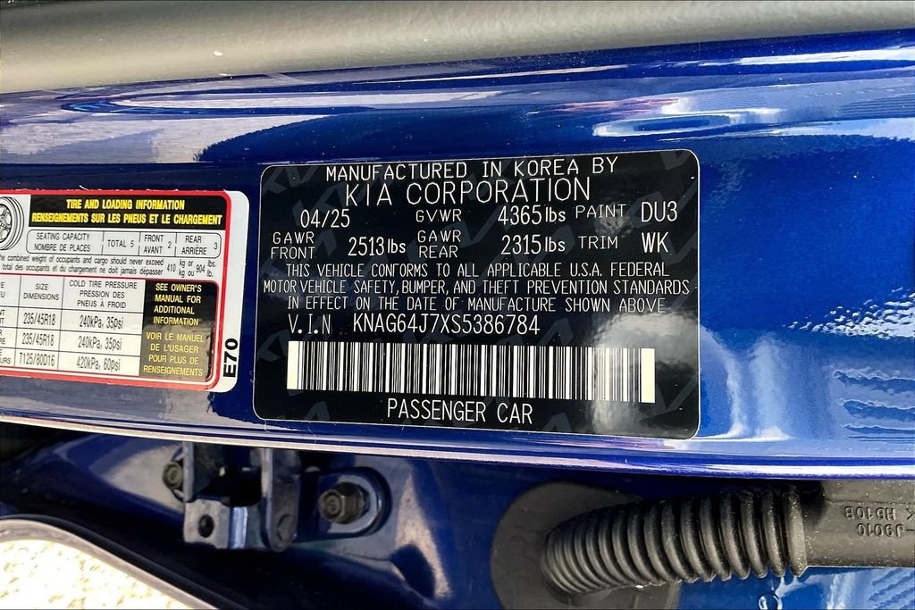 Used 2025 Kia K5 GT-Line FWD image 19