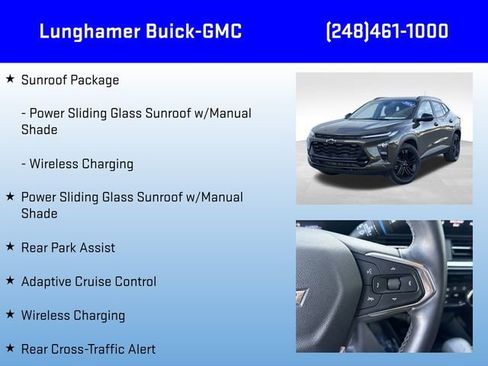 Certified 2024 Chevrolet Trax ACTIV w/ Sunroof Package image 12