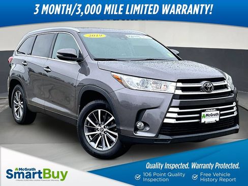 Used 2019 Toyota Highlander XLE AWD/4WD image 1