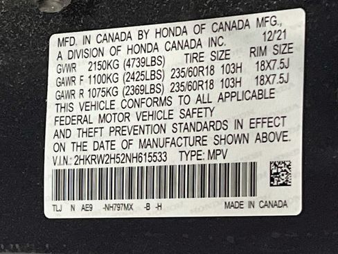 Used 2022 Honda CR-V EX image 31