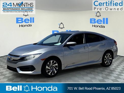 Certified 2018 Honda Civic EX image 1