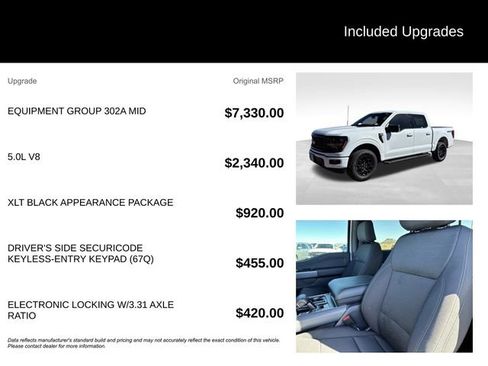 New 2026 Ford F150 XLT w/ Equipment Group 302A MID image 5