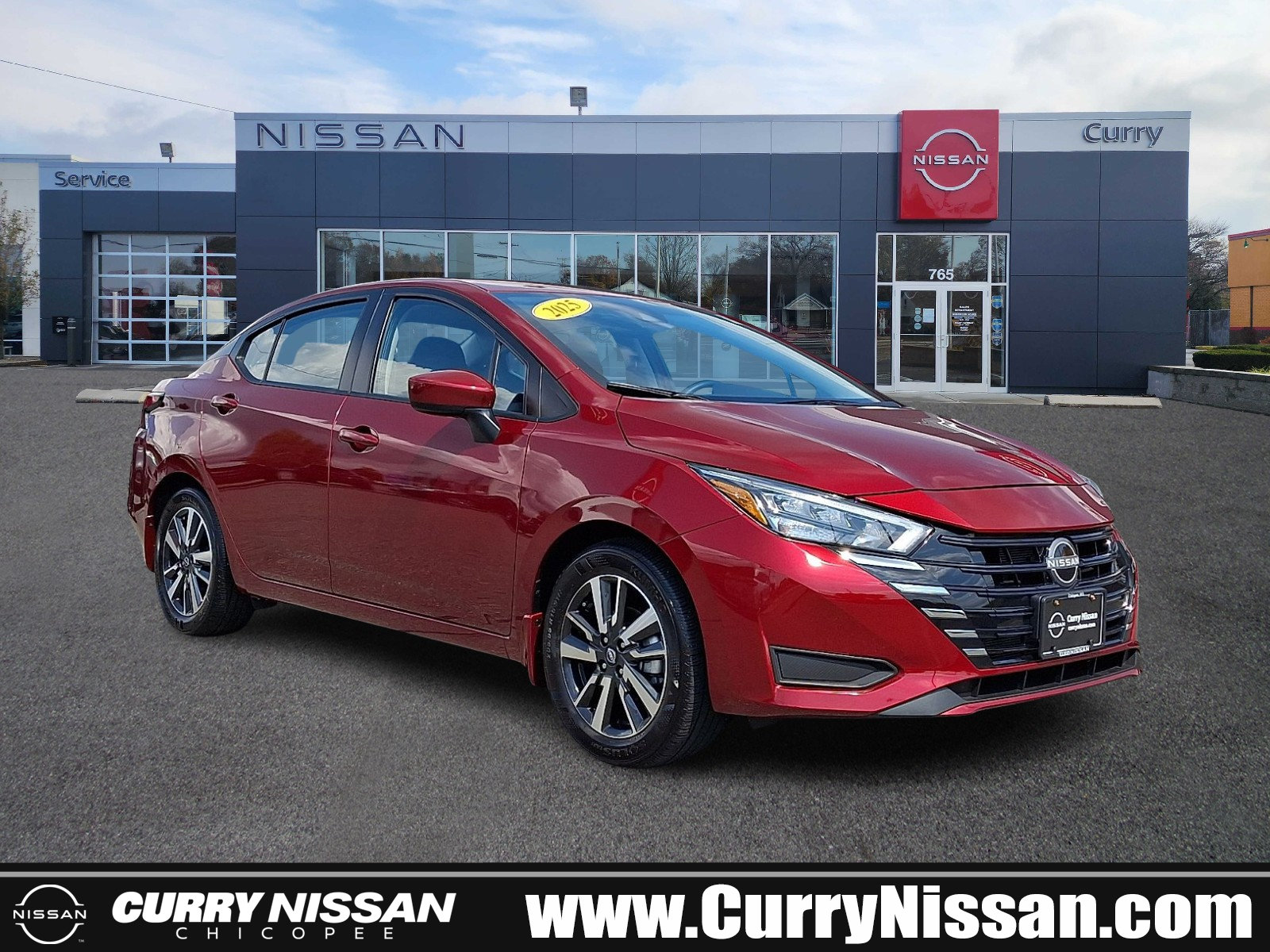 Certified 2025 Nissan Versa SV w/ Trunk Package FWD image 1