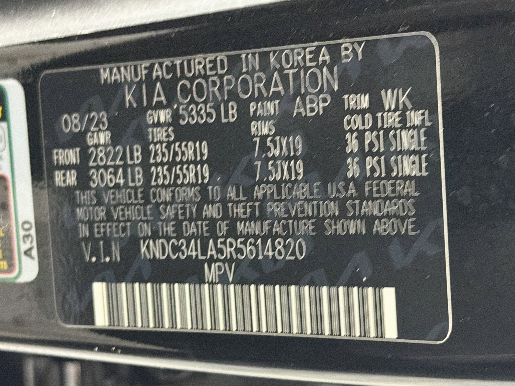 Used 2024 Kia EV6 Wind w/ Wind Technology Package RWD image 12