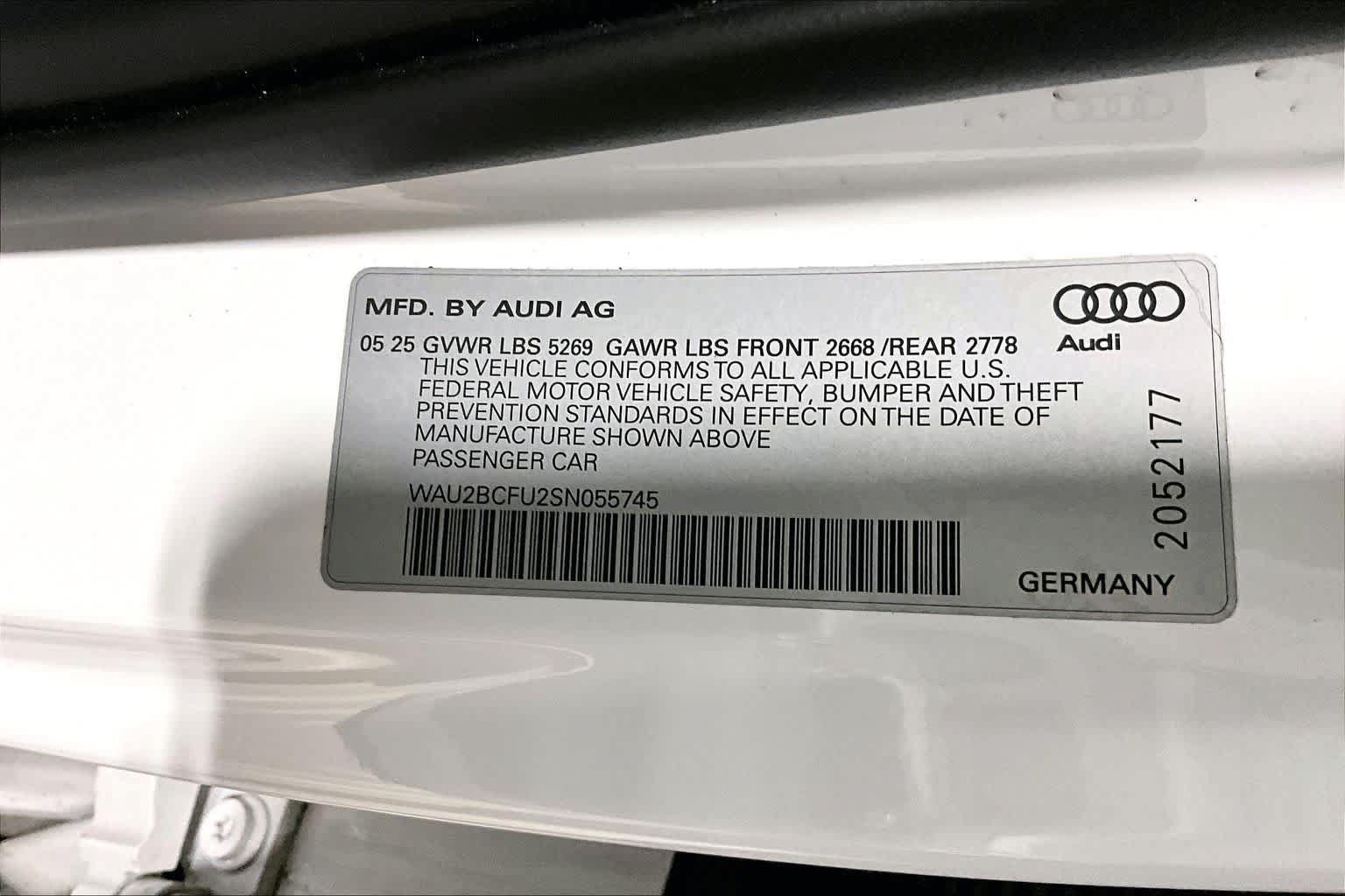 Used 2025 Audi A5 Premium Plus AWD/4WD image 33