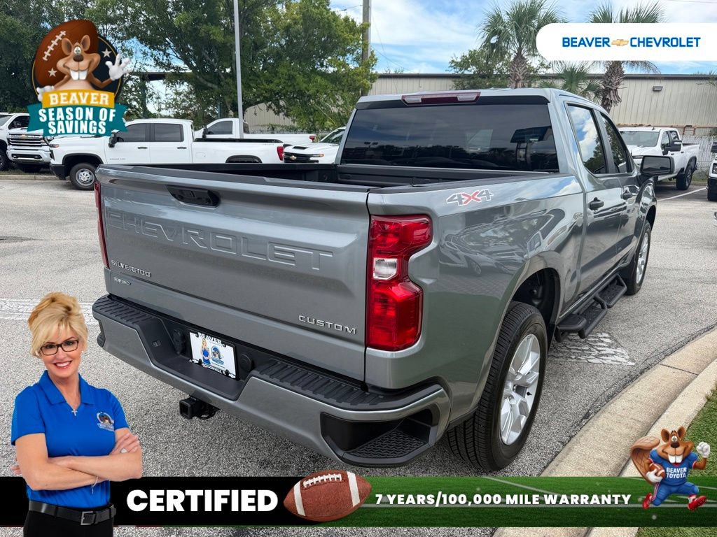 Used 2025 Chevrolet Silverado 1500 Custom AWD/4WD image 4