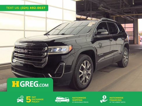 Used 2022 GMC Acadia SLE w/ Driver Convenience Package FWD image 1