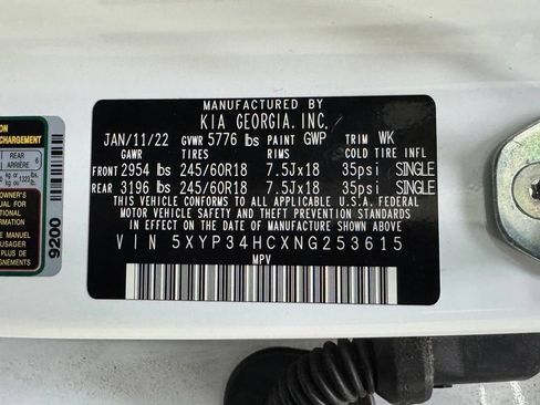 Used 2022 Kia Telluride EX FWD image 11