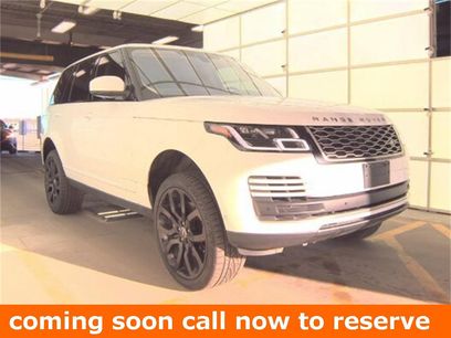 Used 2019 Land Rover Range Rover HSE