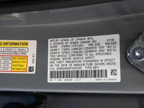 Certified 2026 Honda CR-V EX image 27