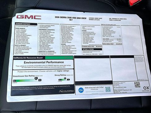 New 2026 GMC Sierra 3500 SLT w/ SLT Convenience Package AWD/4WD image 14