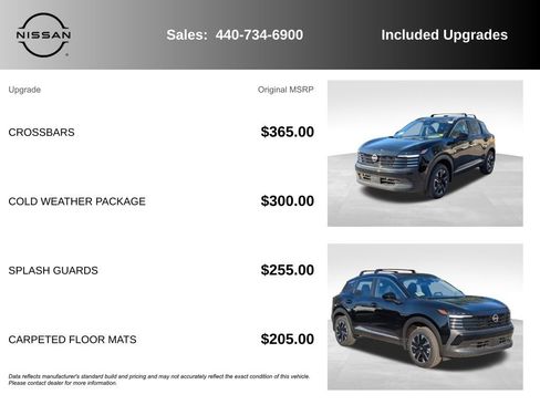 New 2026 Nissan Kicks SV w/ Cold Weather Package AWD/4WD image 7