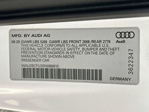 Used 2025 Audi A5 2.0T Premium Plus w/ Premium Plus AWD/4WD image 48