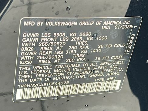 New 2026 Volkswagen Atlas SE AWD/4WD image 30