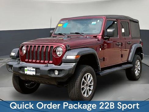 Used 2021 Jeep Wrangler Unlimited Sport AWD/4WD image 3