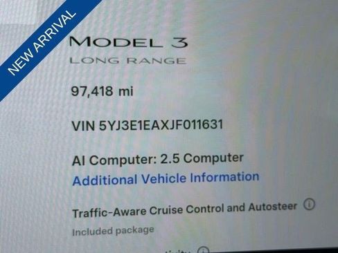 Used 2018 Tesla Model 3 Long Range RWD image 8