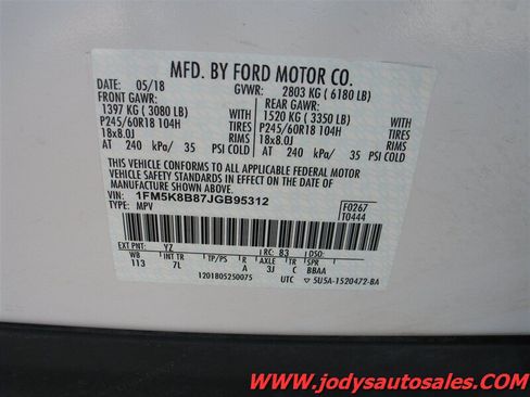 Used 2018 Ford Explorer 4WD image 36