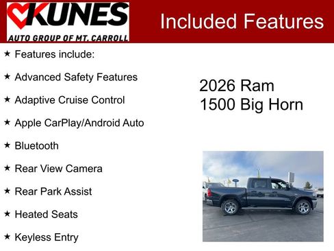 New 2026 RAM 1500 Big Horn/Lone Star image 3