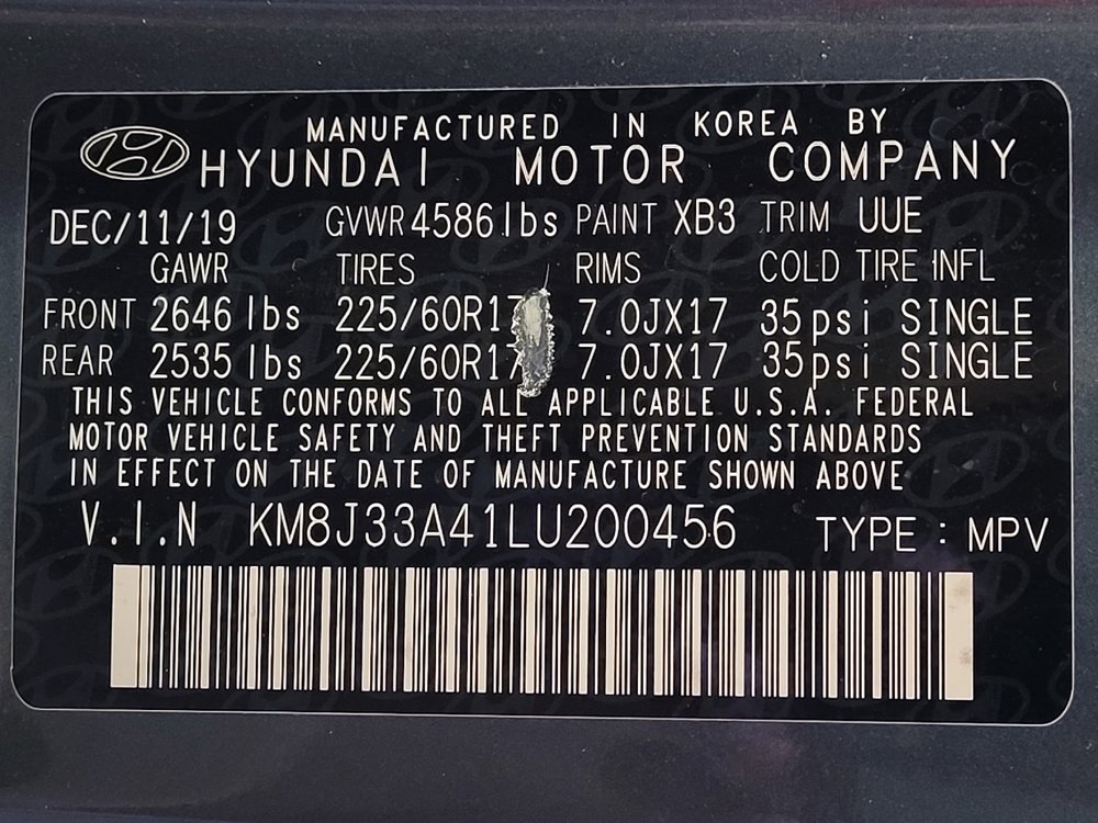 Used 2020 Hyundai Tucson Value w/ Cargo Package FWD image 33