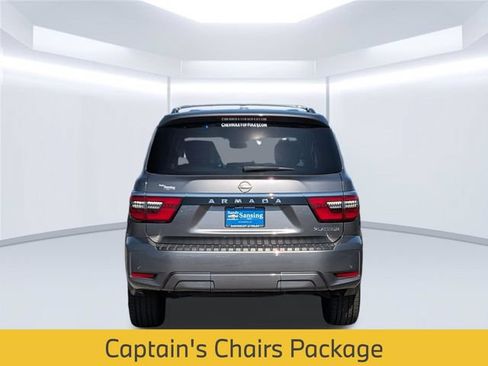 Used 2024 Nissan Armada Platinum w/ Captain's Chairs Package RWD image 5