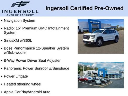 Used 2024 GMC Acadia AT4 w/ LPO, Floor Liner Package image 5