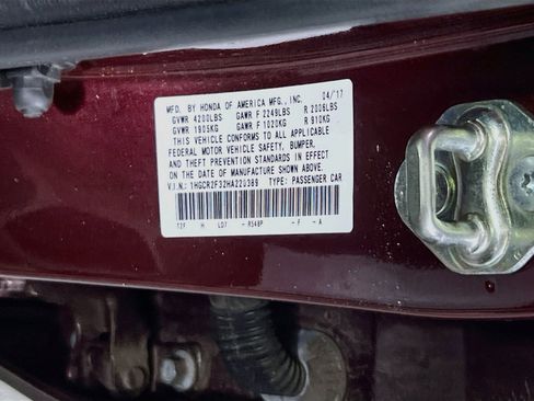 Used 2017 Honda Accord LX image 29